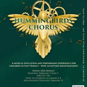 Hummingbirds Chorus Spring 2024 Session
